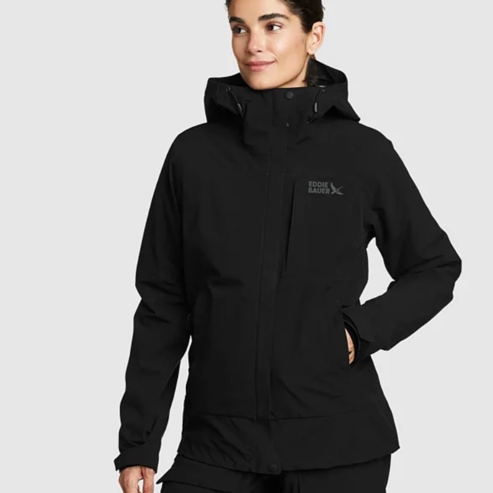 NWT Eddie Bauer Women's Chair Six Waterproof Ski Shell Jacket
